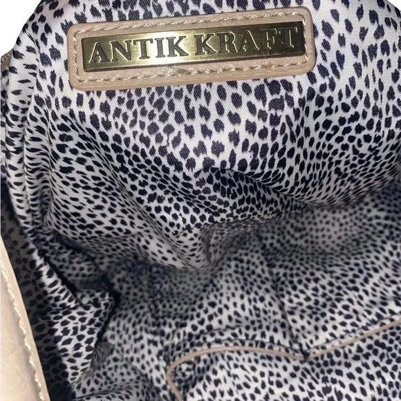 EUC Antik Kraft Handbag Purse- Cream/Ivory - Picture 5 of 7